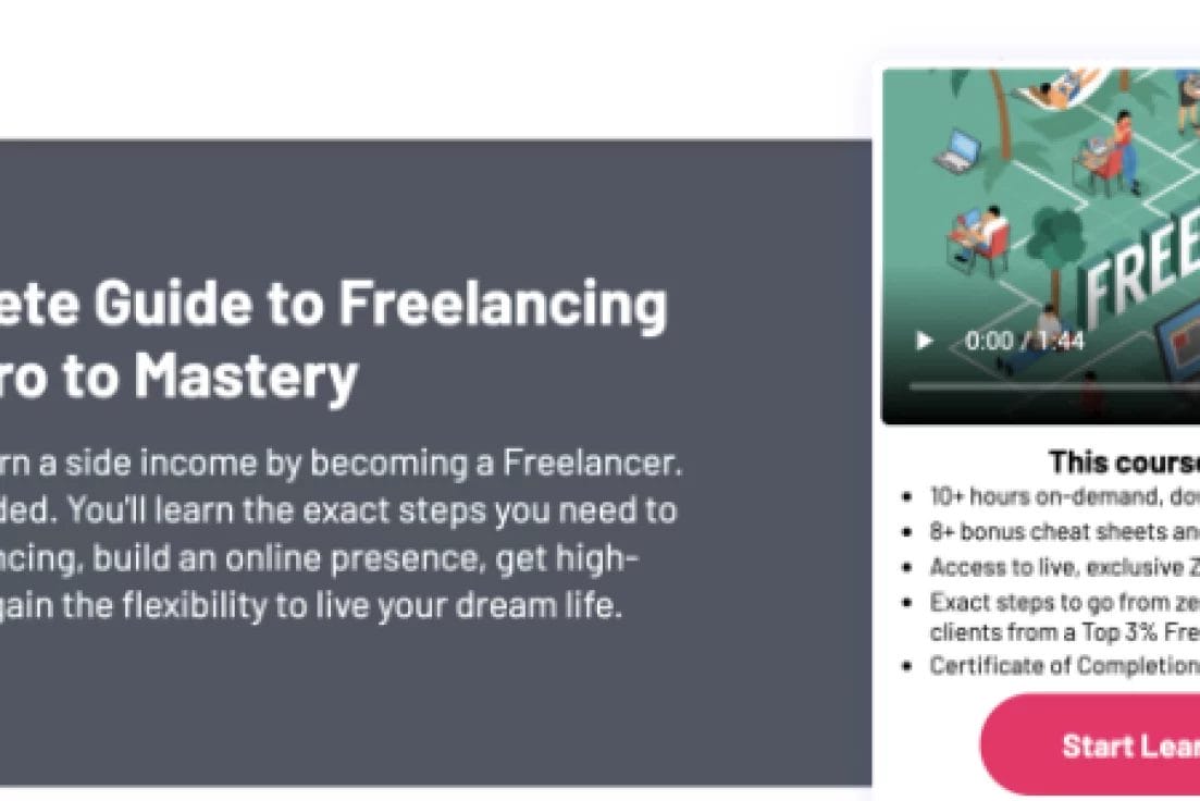 Andrei Neagoie & Paul Mendes – The Complete Guide to Freelancing in 2022